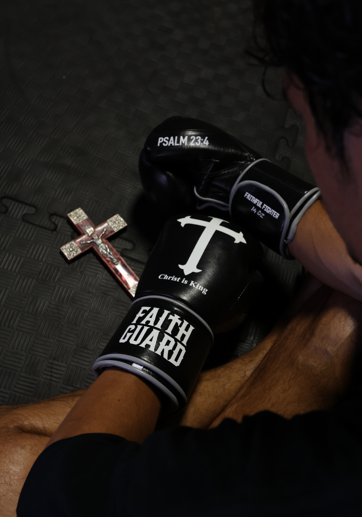 "Christ is King" Boxing Gloves - Founders Launch
