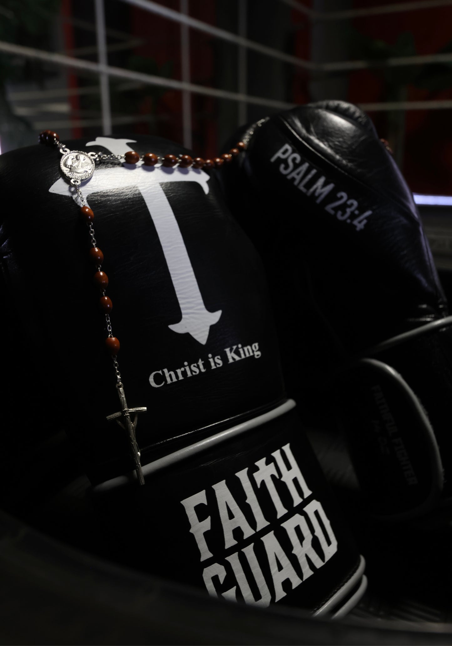 "Christ is King" Boxing Gloves - Founders Launch