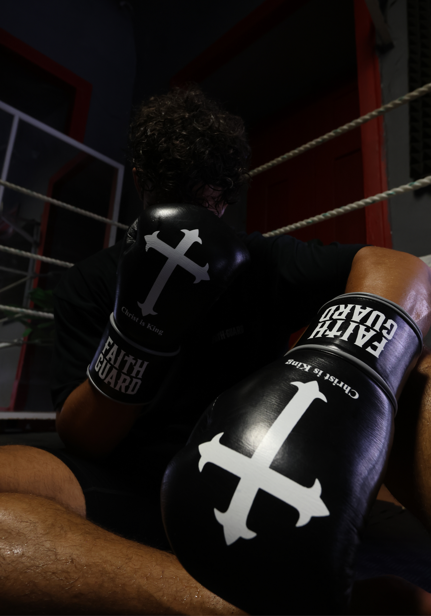 "Christ is King" Boxing Gloves - Founders Launch