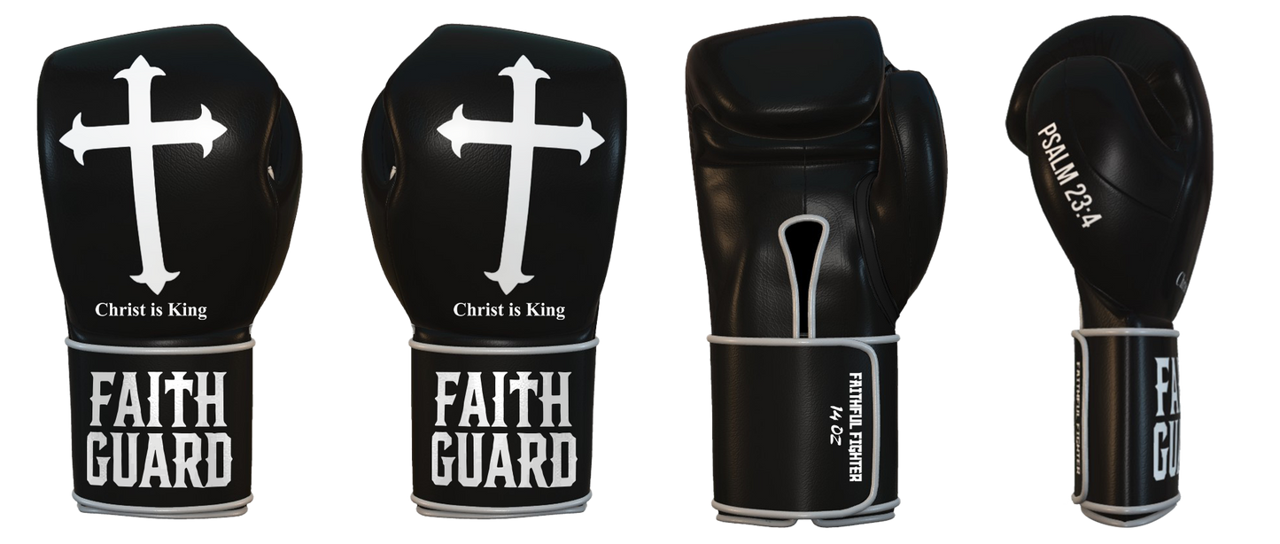 "Christ is King" Boxing Gloves - Founders Launch